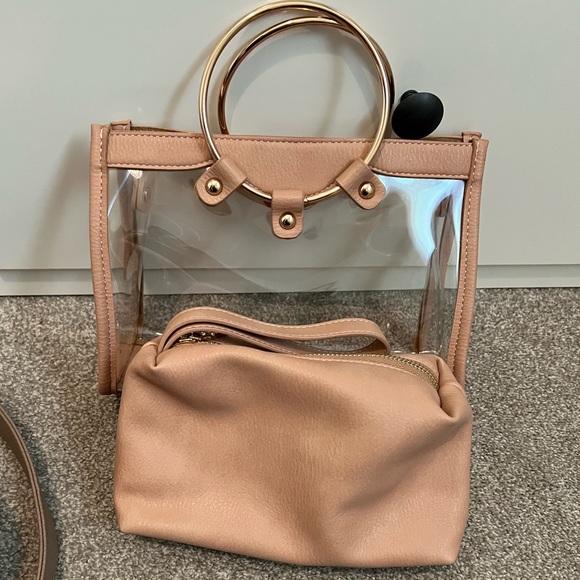 Blush Pink Clear Bag 💕 - Picture 7 of 8